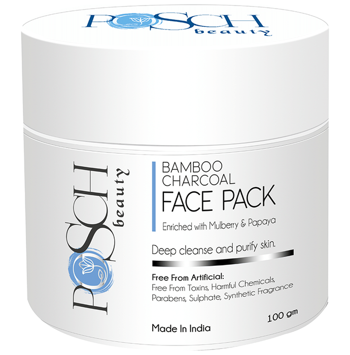 Posch Bamboo Charcoal Face Pack