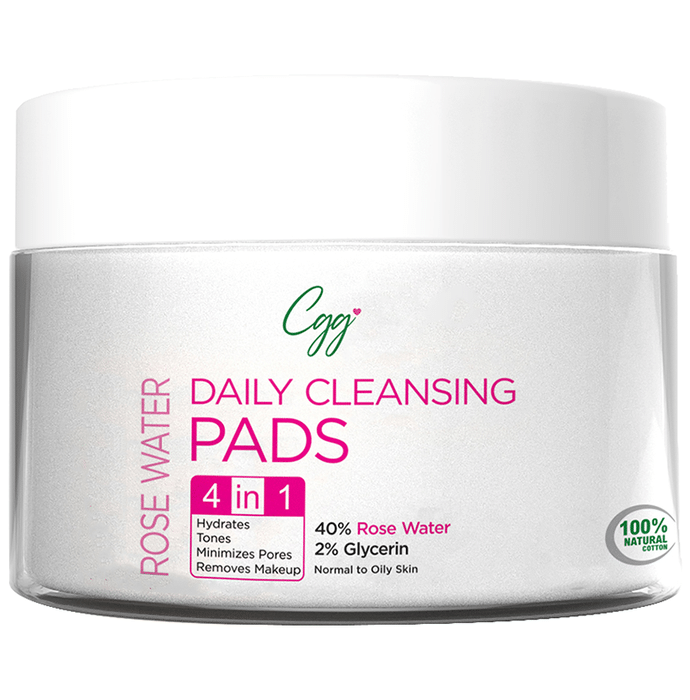 Cgg Daily Cleansing Pads Rose Water