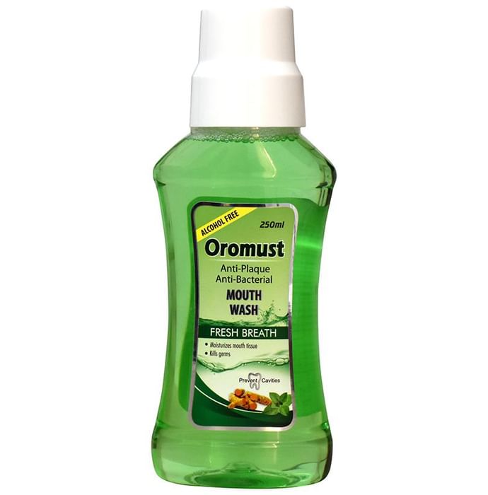 Oromust Mouth Wash Alcohol Free