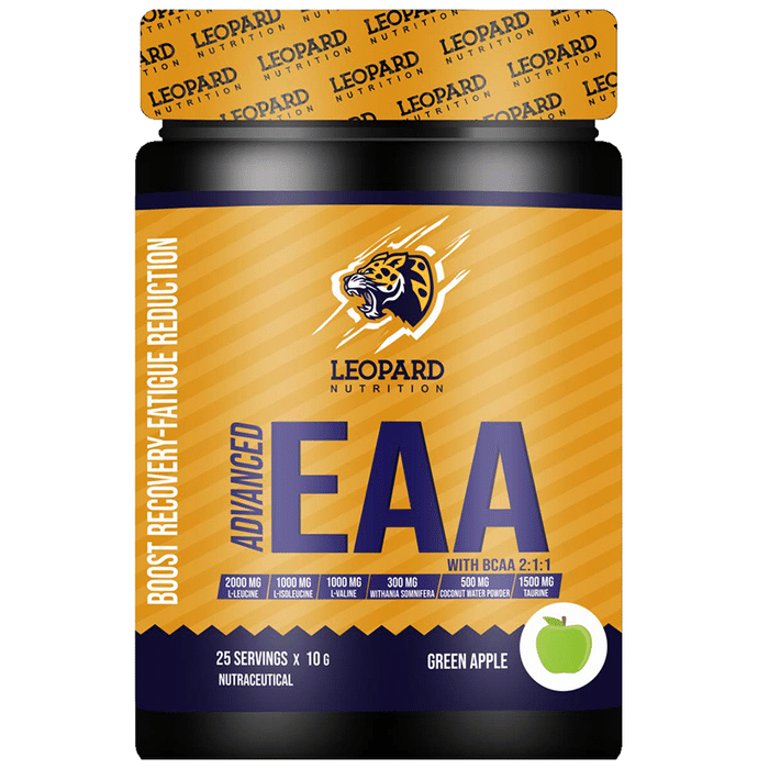 Leopard Nutrition Advanced EAA with BCAA 2:1:1 Green Apple