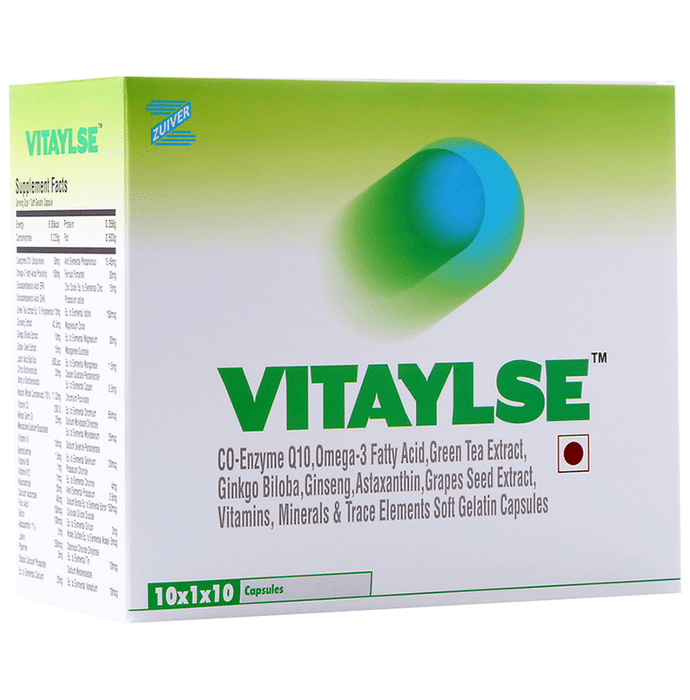 Zuiver Vitaylse Soft Gelatin Capsule