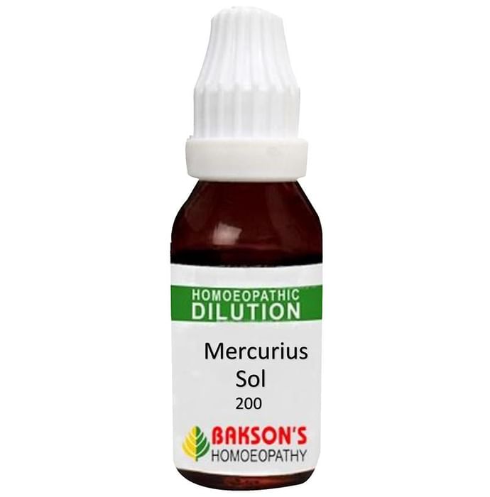 Bakson's Mercurius Sol Dilution 200 CH