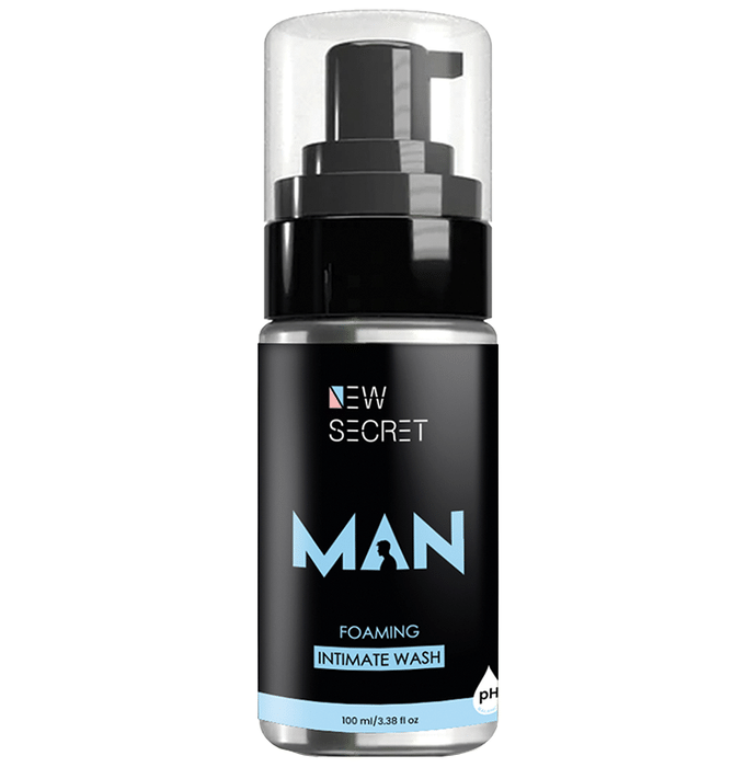 New Secret Man Foaming Intimate Wash