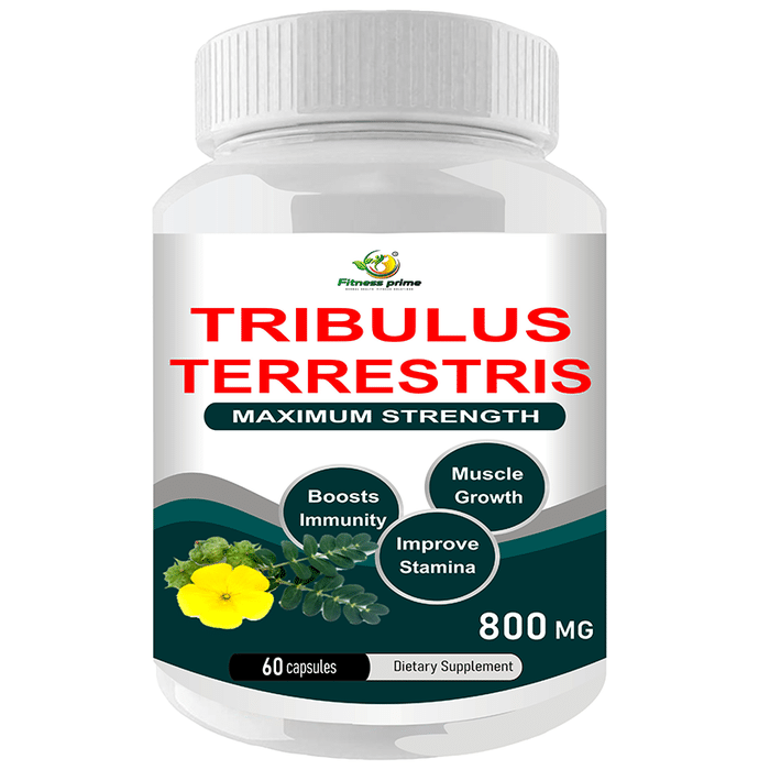 Fitness Prime Tribulus Terrestris Maximum Strength 800mg Capsule