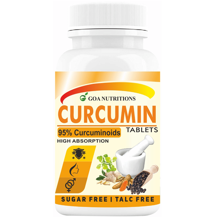 Goa Nutritions Curcumin Tablet Sugar Free