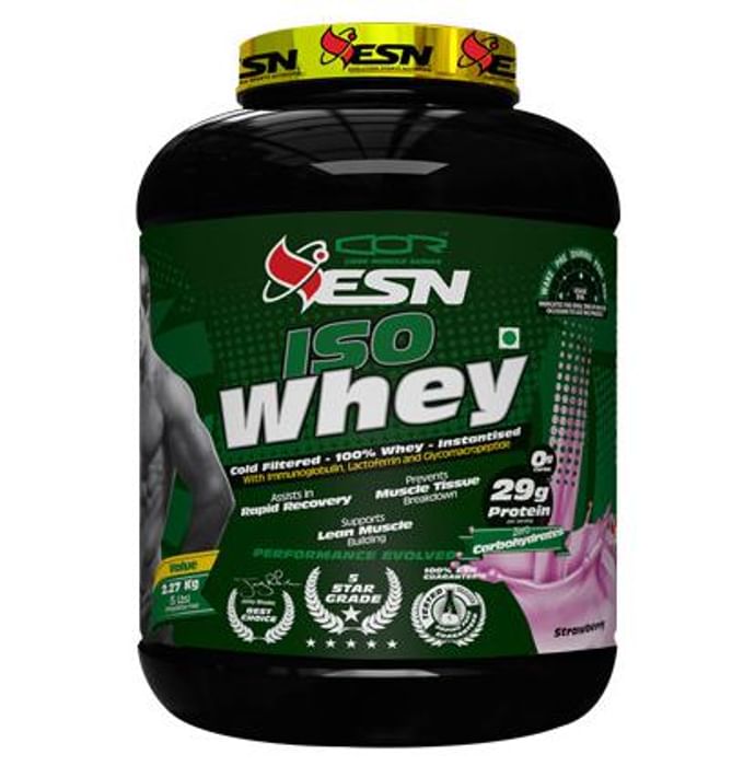 ESN Iso Whey Protein Powder Strawberry