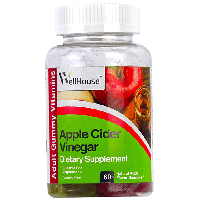 Wellhouse Apple Cider Vinegar Gummy Natural Apple