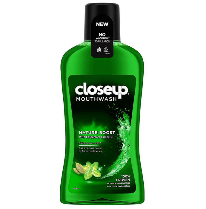 Closeup Nature Boost Mouth Wash