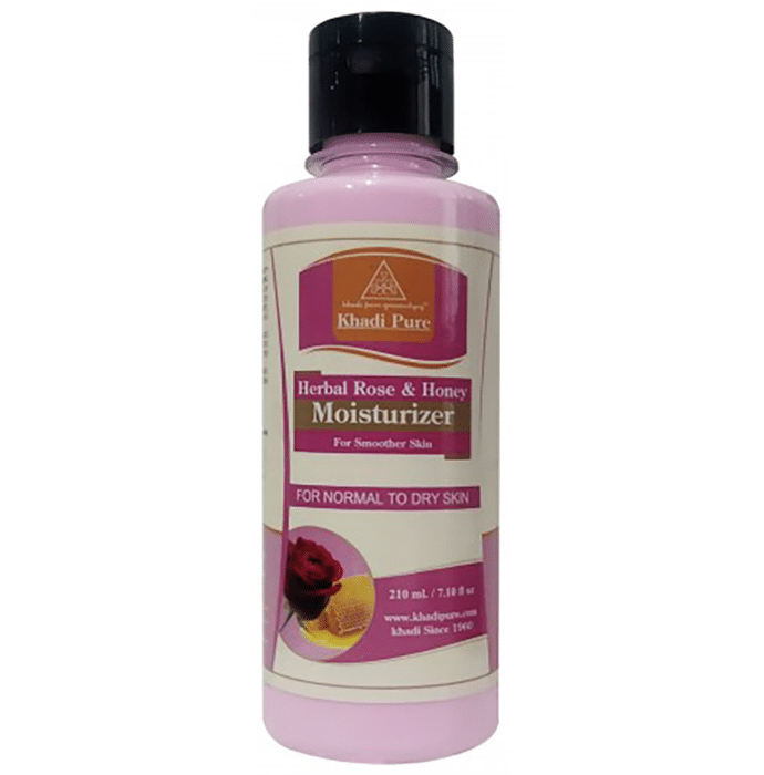 Khadi Pure Herbal Herbal Rose & Honey Moisturizer