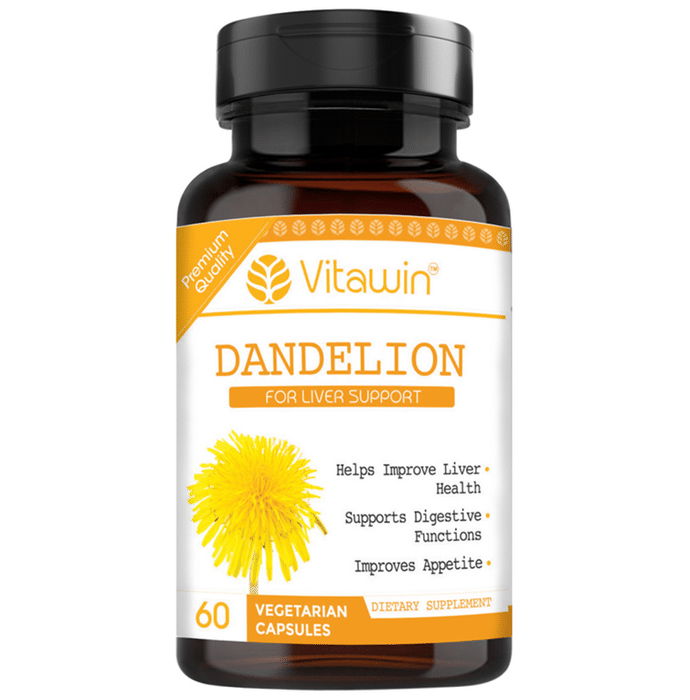 Vitawin Dandelion 500mg Vegetarian Capsule