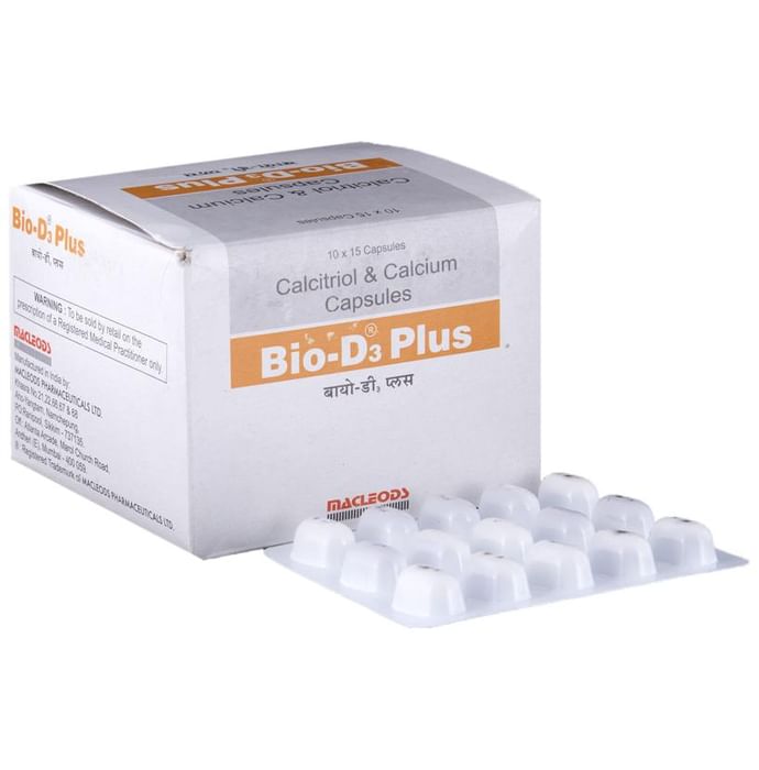 Bio-D3 Plus Soft Gelatin Capsule