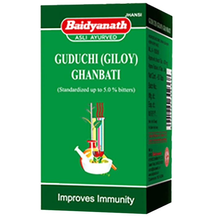 Baidyanath (Jhansi) Guduchi (Giloy) Ghanbati (60 Each)