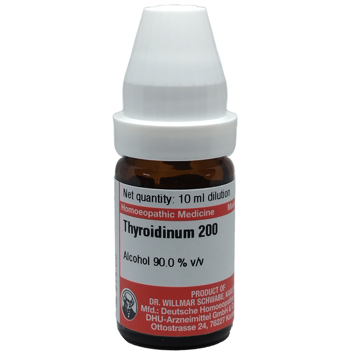 Dr Willmar Schwabe Germany Thyroidinum Dilution 200
