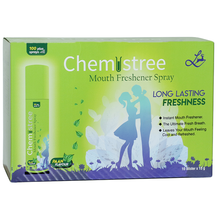 Chemistree Mouth Freshener Spray (15gm Each) Paan