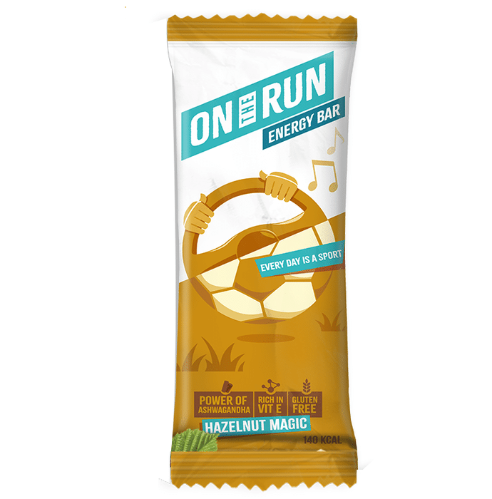 On The Run Hazelnut Magic Energy Bar
