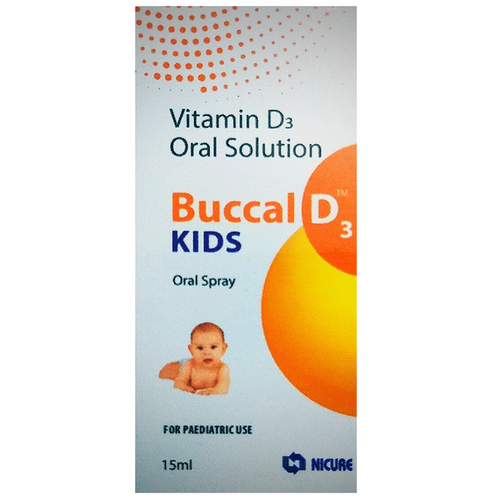 Buccal D3 Kids Oral Spray