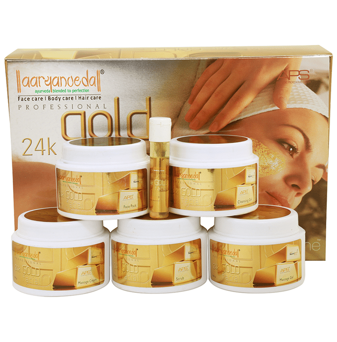 Aryanveda APS Facial 24k Gold Kit