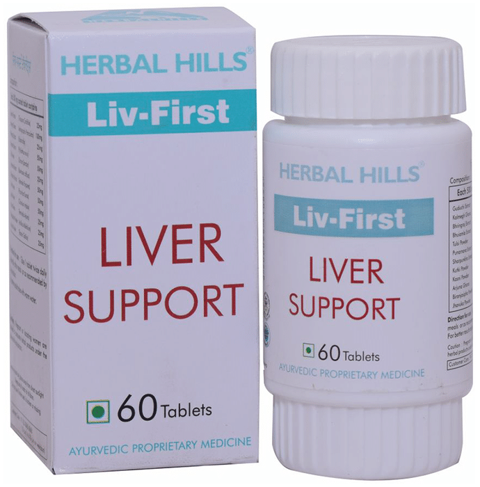 Herbal Hills Liv-First Liver Support Tablet