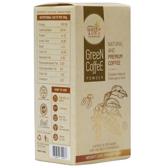 Green Aura Green Coffee Powder