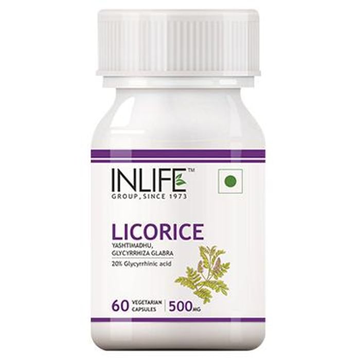 Inlife Licorice 500mg Capsule