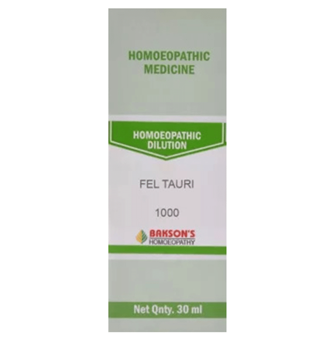 Bakson's Fel Tauri Dilution 1000 CH