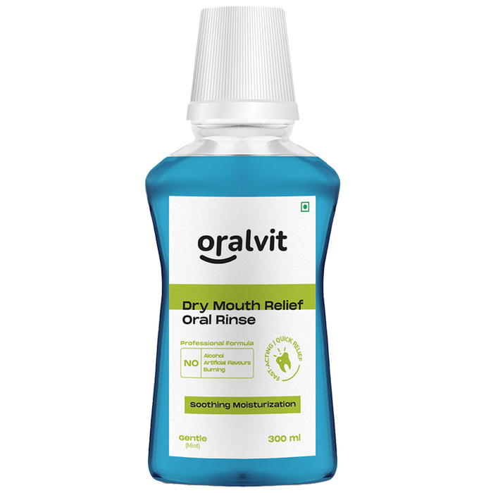Oralvit Dry Mouth Relief Oral Rinse Mouth Wash