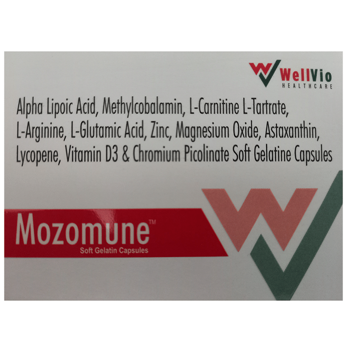 Mozomune Soft Gelatin Capsule