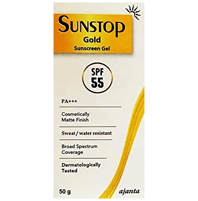 Sunstop Gold Sunscreen Gel SPF 55 PA+++
