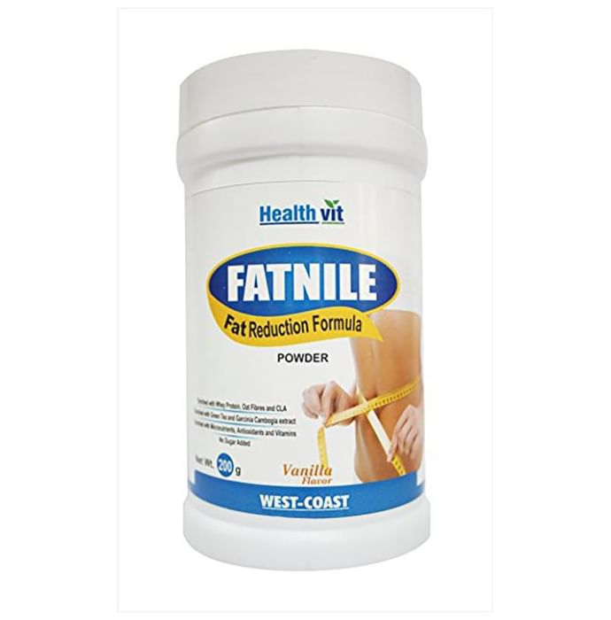 HealthVit Fatnile Powder Vanilla