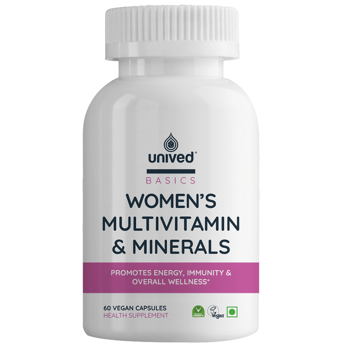 Unived Basics Women's Multivitamin & Minerals Vegan Capsule