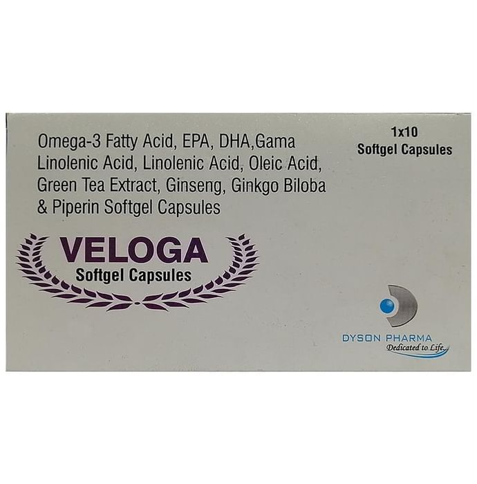 Veloga Softgel Capsule