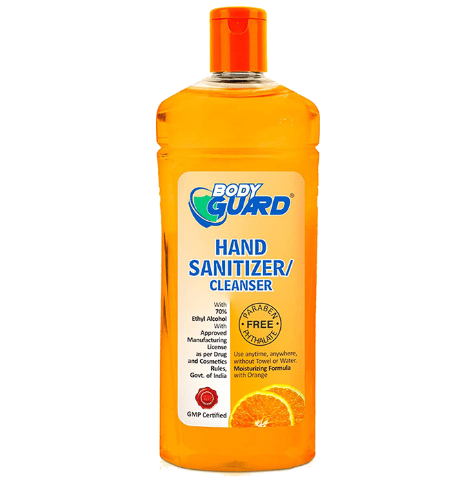 Aryanveda Body Guard Hand Sanitizer/Cleanser with Orange Fragrance