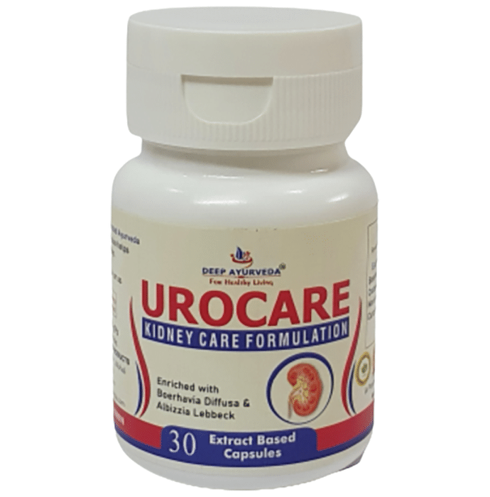 Deep Ayurveda Urocare Kidney Care Formulation Extract Based Capsule