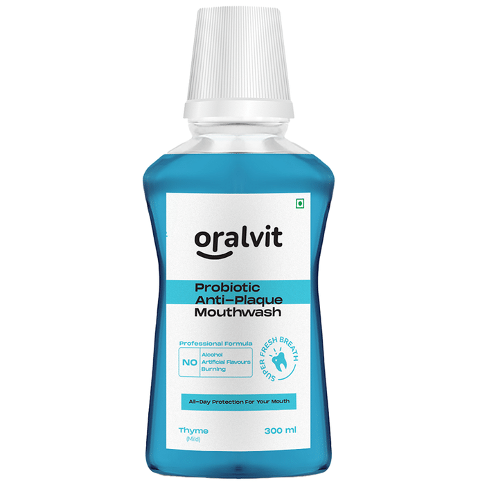 Oralvit Probiotic Anti-Plaque Mouth Wash