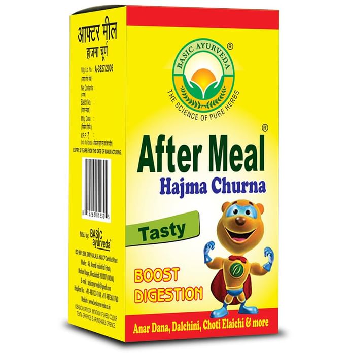 Basic Ayurveda After Meal Hajma Churna