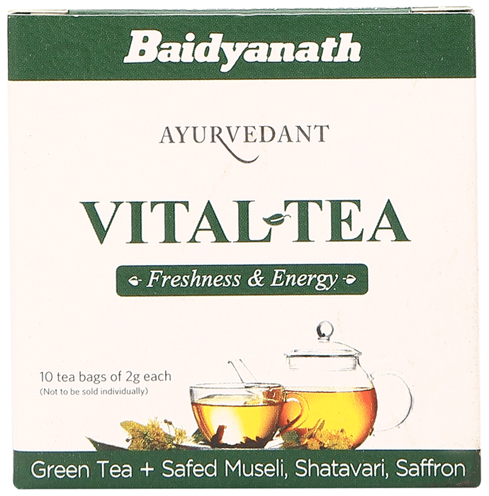 Baidyanath (Jhansi) Ayurvedant Vital-Tea Bag (2gm Each)