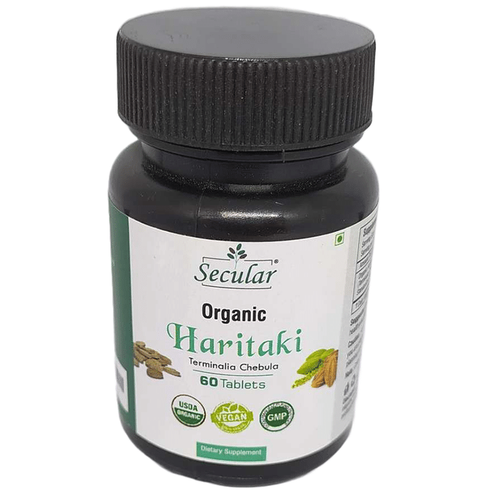 Secular Organic Haritaki Tablet