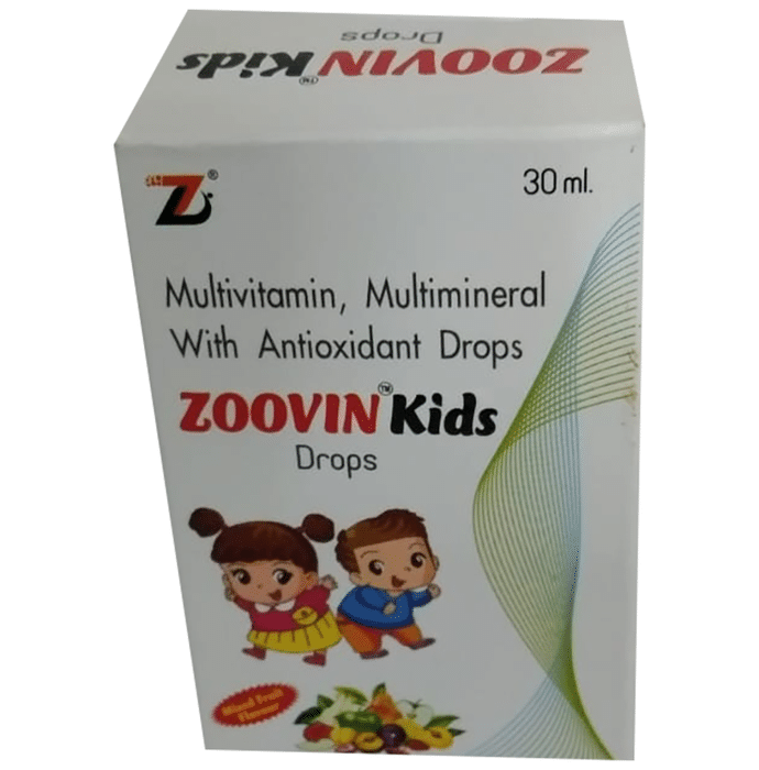 Zoovin Kids Drop Mixed Fruit