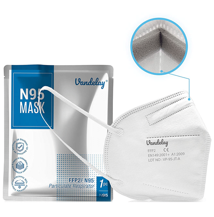 Vandelay N95 Protective Mask White
