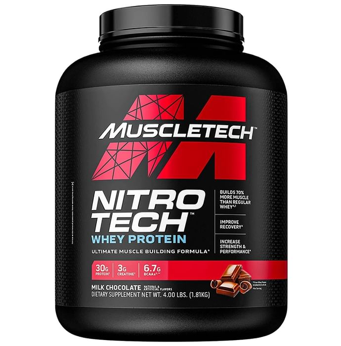 Muscletech Nitro Tech Whey Protein Powder