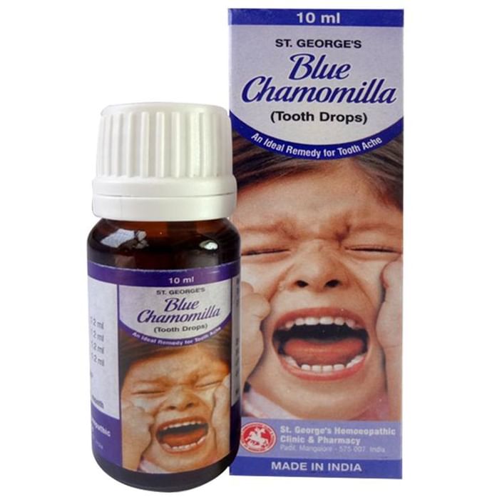 St. George’s Blue Chamomilla Tooth Drop