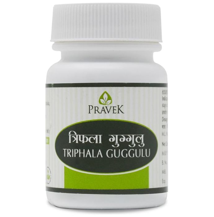 Pravek Triphala Guggulu 375mg Tablet