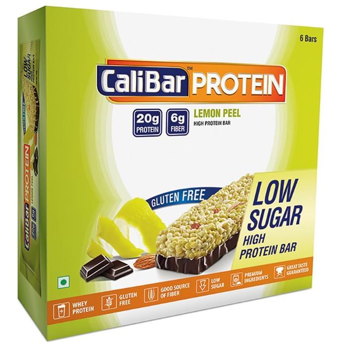 CaliBar Protein Bar Lemon Peel