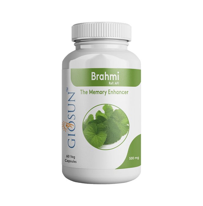 Giosun Brahmi 500mg Veg Capsule