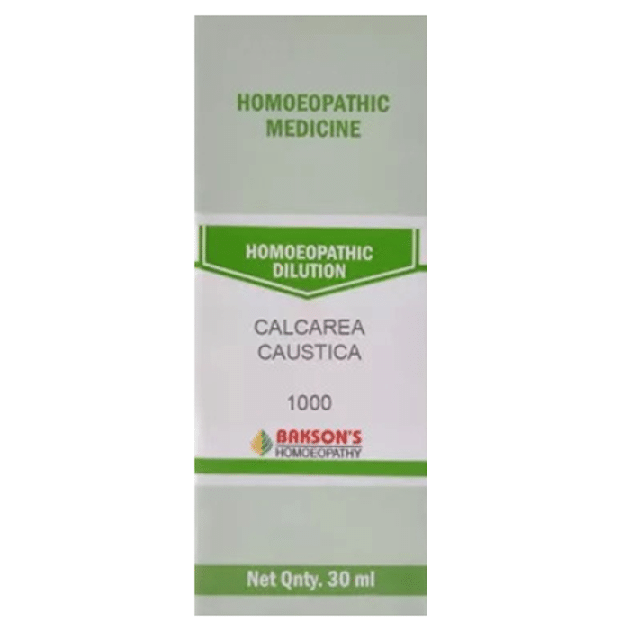 Bakson's Calcarea Caustica Dilution 1000 CH