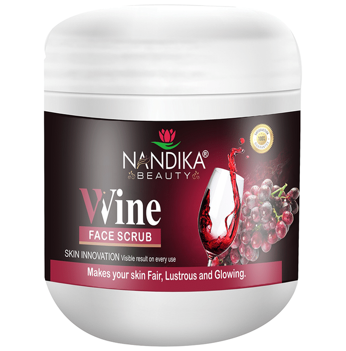 Nandika Beauty Wine Face Scrub