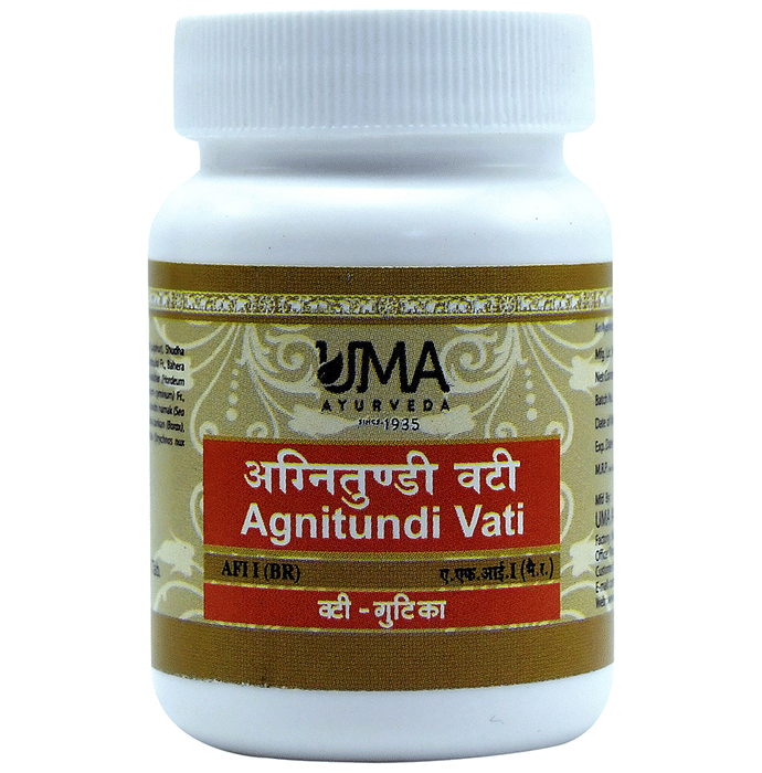 Uma Ayurveda Tablet Agnitundi Vati