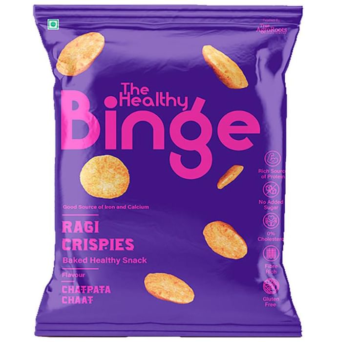 The Healthy Binge Ragi Crispies (40gm Each)