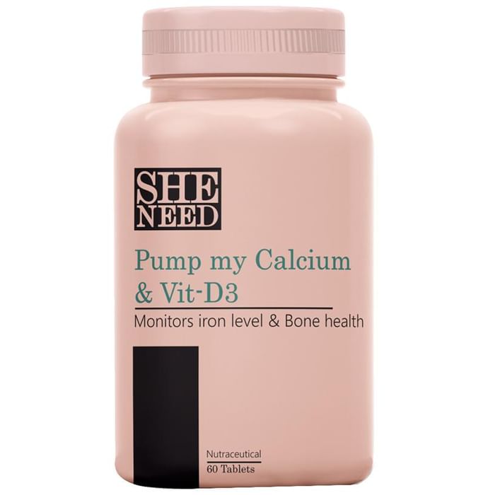 SheNeed Pump My Calcium & Vit-D3 Tablet