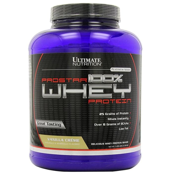 Ultimate Nutrition Prostar 100% Whey Protein Vanilla Creme Powder